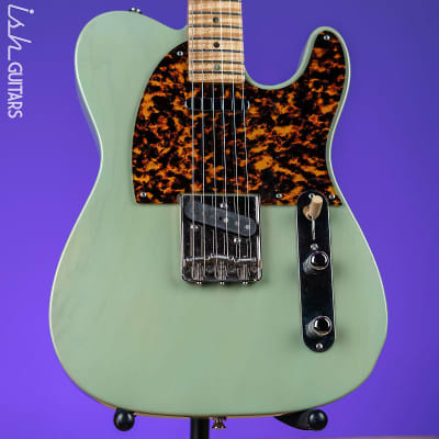 2011 DeTemple Guitars Spirit Series Tele Seafoam Green image 1