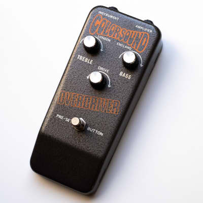 Vintage Colorsound Overdriver 1973 - all original, nearly mint (similar to power boost, sola sound) image 1