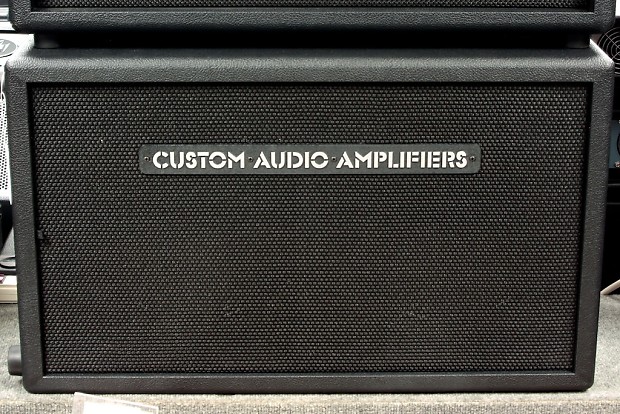 Custom Audio Amplifiers 2x12 Cabinet 2013 Black