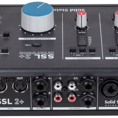 Solid State Logic SSL 2+ USB Audio Interface | Reverb