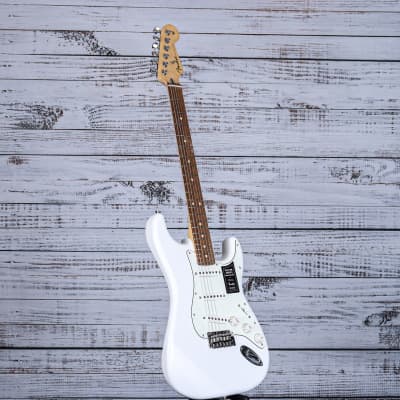 Fender Player Stratocaster Electric Guitar | Polar White image 6