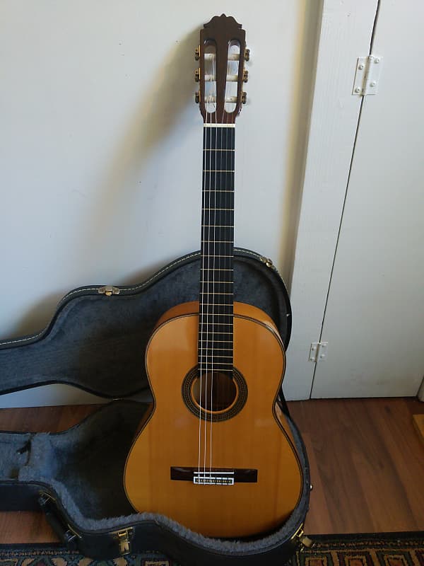 Amalio Burguet 1F Flamenco Guitar 1996 image 1