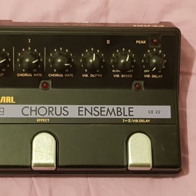 Pearl CE-22 Chorus Ensemble Dual Chorus Vibrato Pedal Vintage 80's for sale