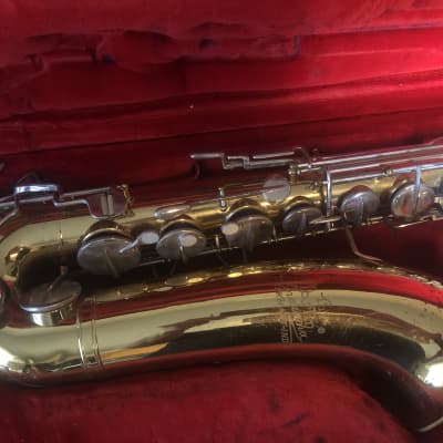 1960 RMC The Martin Indiana Tenor Saxophone Sax w/ Case, Neck, and Vito Mouthpiece image 6