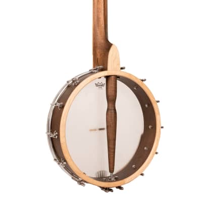 Gold Tone HM-100 High Moon Hand-Crafted Mahogany Neck 5-String Openback Banjo w/Hard Case image 2