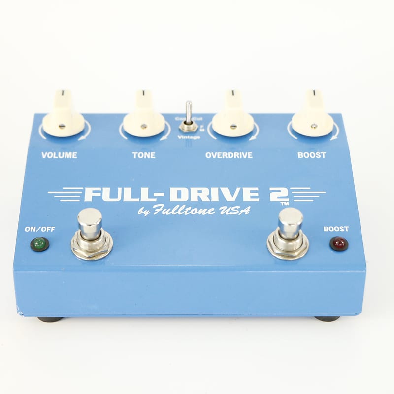 Fulltone Fulldrive 2 (Non-Mosfet Version with White Knob Fulltone Fulldrive 2 (Non-Mosfet Version with White Knob
