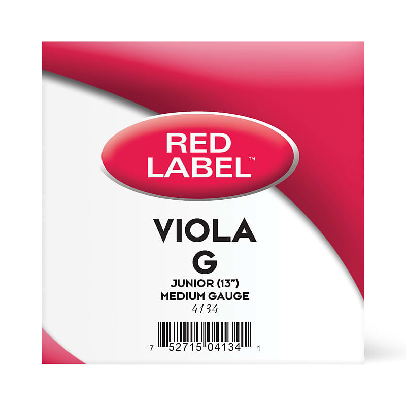 Red Label Viola G Single String 13" JR Reverb