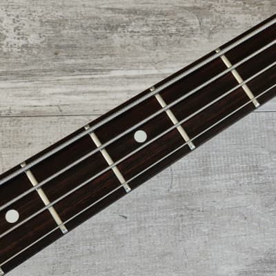 1987 BC Rich Japan NJ Series MB-20 Mockingbird Bass w/Varitone (Vintage White) image 9