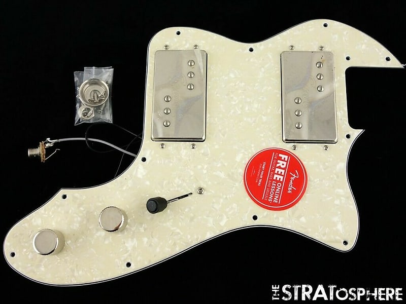 Fender Squier Classic 70s Tele Thinline Humbucker LOADED Reverb