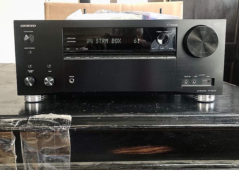 Onkyo RZ Series TXRZ620 7.2 Ch 4K UHD A/V Receiver w/WiFi, Reverb