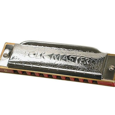 Suzuki FolkMaster Diatonic 10-Hole Harmonica - Key of C image 3