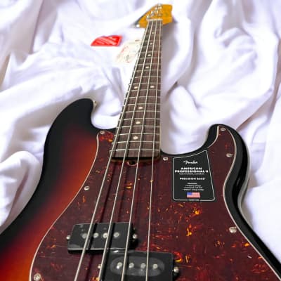 Fender AM Pro II Precision, 3-Tone Sunburst w/ Rosewood *IN STOCK* image 5