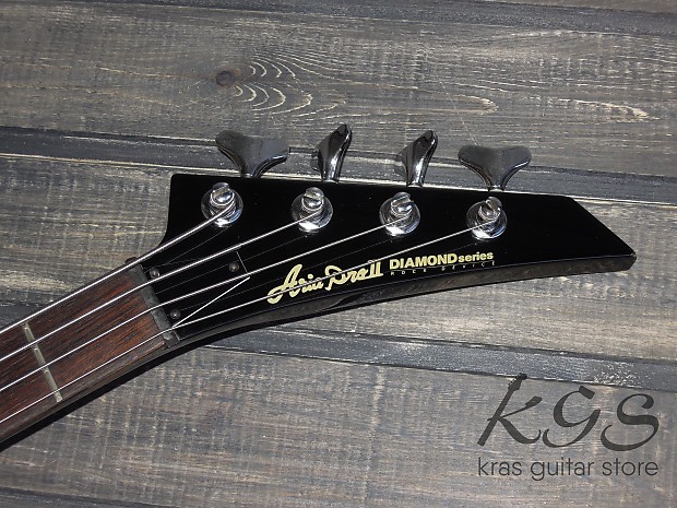 Aria Pro II Diamond Series Rock Device Bass 1986 Black | Reverb