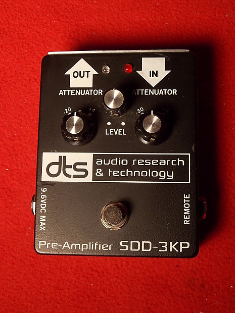 DTS Audio Research DTS-3KP Preamp Pedal - Korg SDD-3000 Preamp Clone