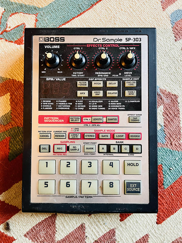 Boss SP-303 Dr. Sample