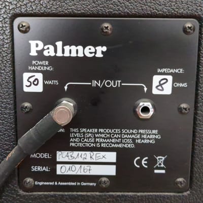 Palmer PCAB112REX 2010s onwards - Black image 3