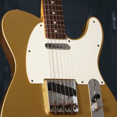 Fender Custom Shop '58 Telecaster Journeyman Relic Aged HLE Gold (serial- 9320) image 5