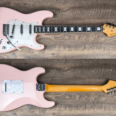 MyDream Stratocaster Custom Built - Pearly and Pink Lipstick image 1