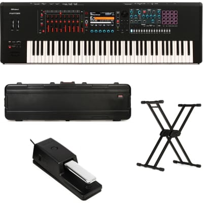 Roland FANTOM-7 Music Workstation Keyboard Stage Bundle