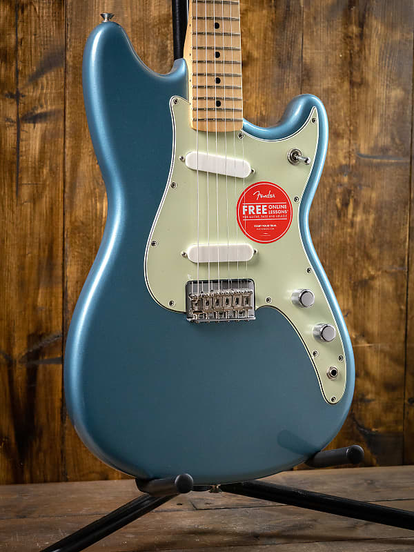 Fender Player Duo Sonic, Maple Fingerboard, Tidepool