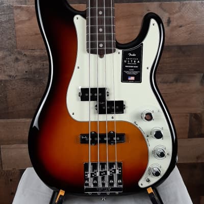 Fender American Ultra Precision Bass Ultraburst with Hard Case, Free Ship 979 image 1