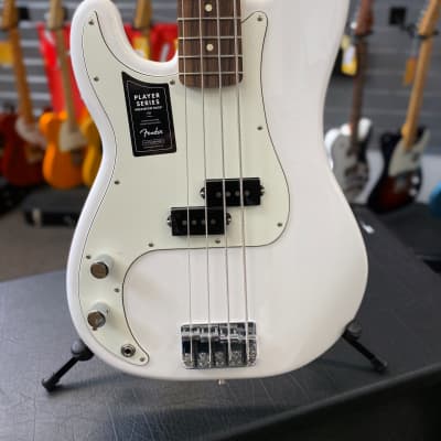 Fender Precision Player Pau Ferro Lefthand 2020 Arctic White for sale