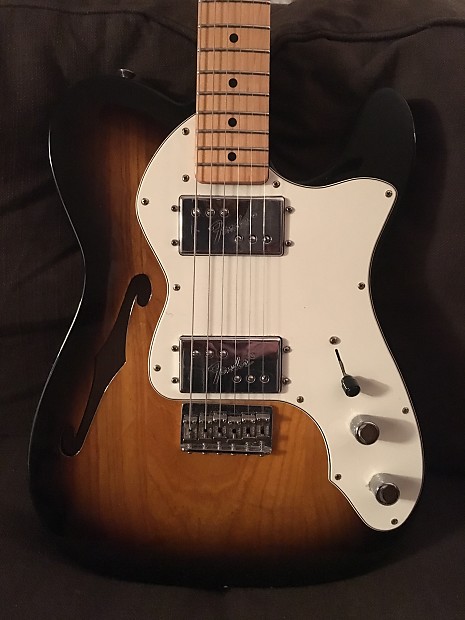Fender 72 Telecaster Reissue MIM Thinline 2008 Sunburst