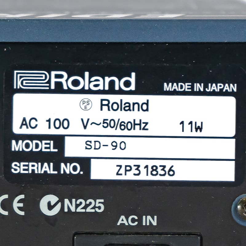 Roland Edirol SD-90 Studio Canvas 128-Voice Sound Module