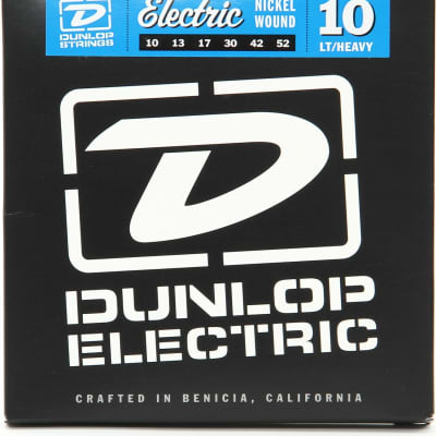 Dunlop DEN Nickel Wound Electric Guitar Strings - 10-52 image 2