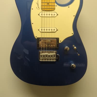 Godin Session Electric Guitar Blue image 5