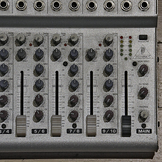 Behringer Eurorack MXB1002 10 Channel Mixer | Reverb