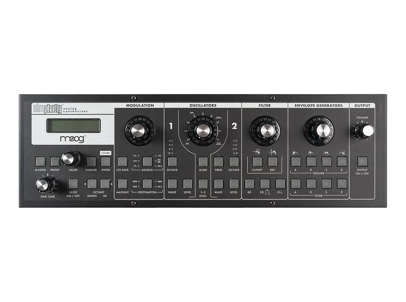 Moog Slim Phatty Desktop Analog Synthesizer [USED] image 1