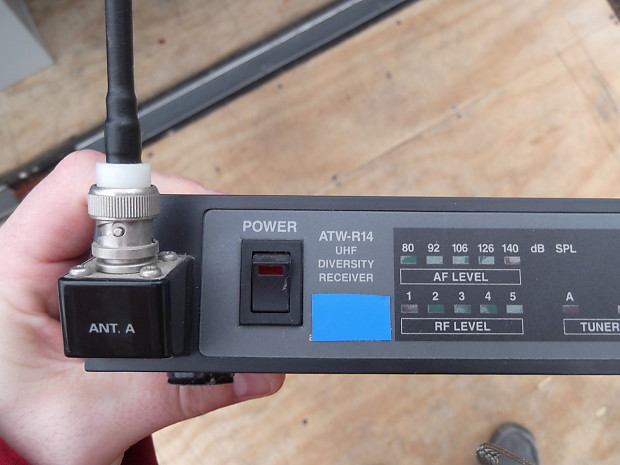 Audio Technica ATW-T52 Dynamic Wireless Microphone & ATW-R14
