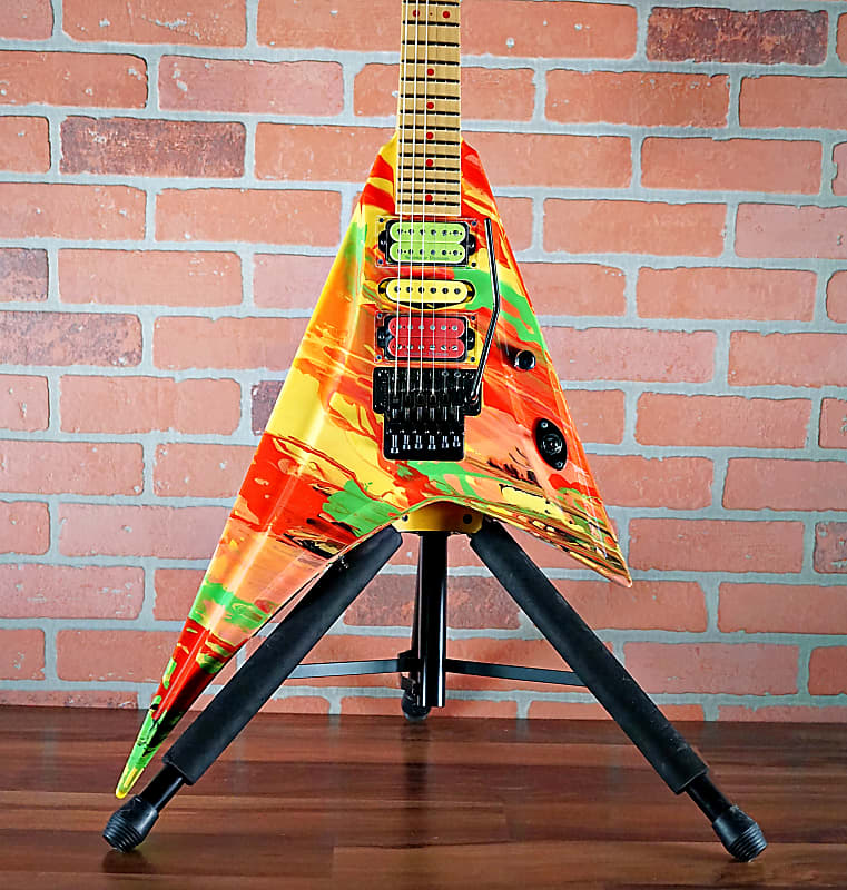 ESP PV Sexy Finger V-II Panther Signature Model of Sex Machineguns