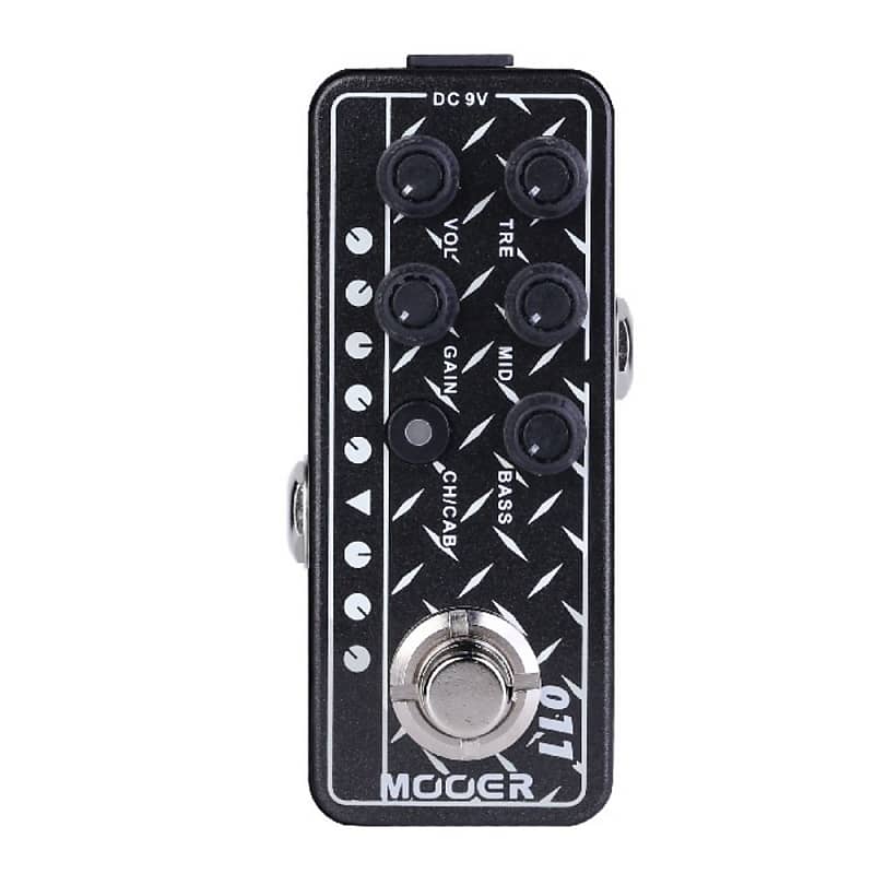 Mooer Micro Preamp 011 Cali Dual based on Mesa Boogie® Dual Rectifier image 1