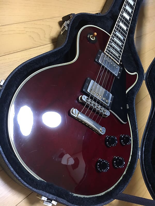Orville by Gibson LPC Les Paul Custom Wine Red 1993, Fret