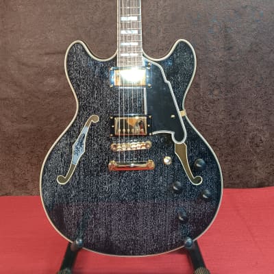 D'Angelico Excel-DC Hollow Body Archtop 2010s - Black image 1