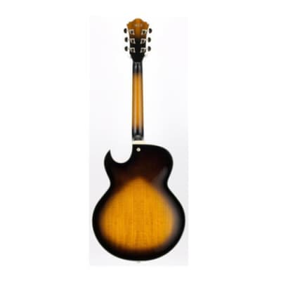 Ibanez George Benson Signature 6-String Electric Guitar with Case (Right-Handed, Vintage Yellow Burst) image 3