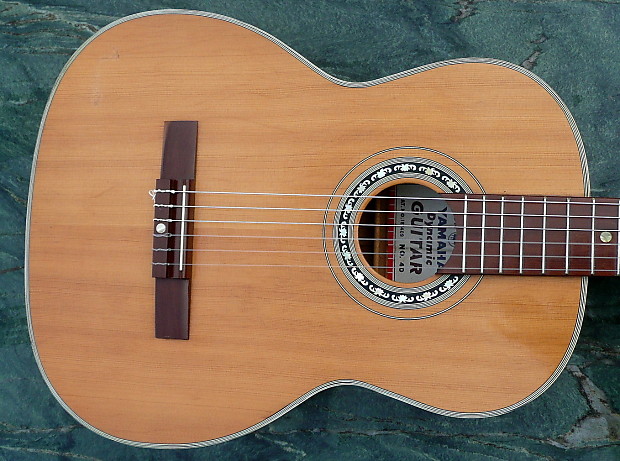 Yamaha Dynamic Guitar No.40 Mid 60's Natural | Reverb