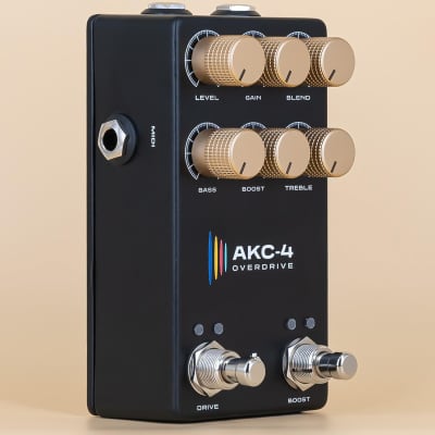 Ohmless Pedals AKC-4 Overdrive Guitar Effect Pedal image 2