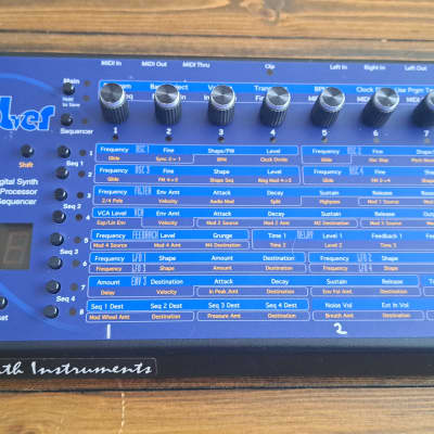 Dave Smith Instruments Evolver Desktop Monophonic Synthesizer 2002 - 2016 - Blue