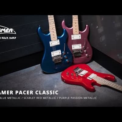 Kramer Pacer Classic Electric Guitar (Purple Passion Metallic)(New) image 10