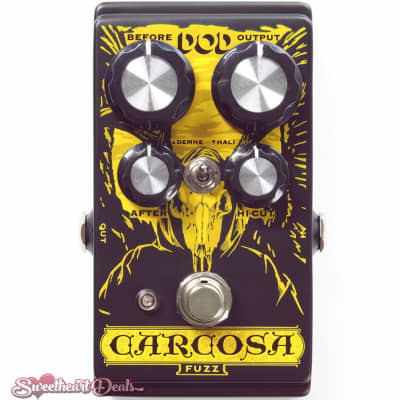 DOD Carcosa Fuzz Pedal | Reverb