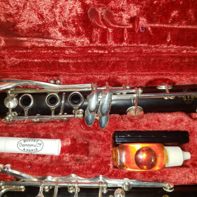 Buffet Crampon R13 Clarinet--Silver Plate, New Ferree's Pads And Corks, Nice! image 4