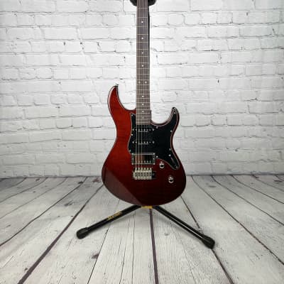 Yamaha Pacifica PAC612VIIFM Electric Guitar RTB Root Beer Flame