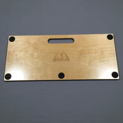 MadPedalBoards - Flat 8.75" x 19 7/8"  Pedalboard \ Poly with hook and loop image 2