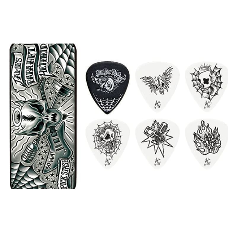 Dunlop Pick Tin James Hetfield 6 Pack Reverb