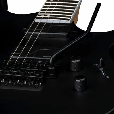 Dean Exile Select Floyd 6 String Fluence Black Satin Electric Guitar - EXILE F F image 2