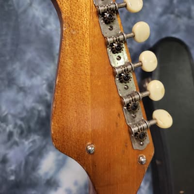 Vintage 1968 Decca DMI 199 Teisco Kawai Guyatone Redburst Single