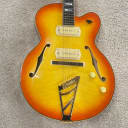 D'Angelico Excel 59 Hollowbody Electric Guitar w/Case, Sunburst DAE59CSBGT